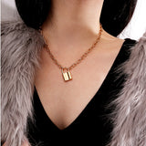 Personality Retro Geometric Necklace Sweater – Jewelry Gift Ideas — 3