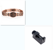 Red Copper Magnetic Cross Bracelet – Jewelry Gift Ideas — 15