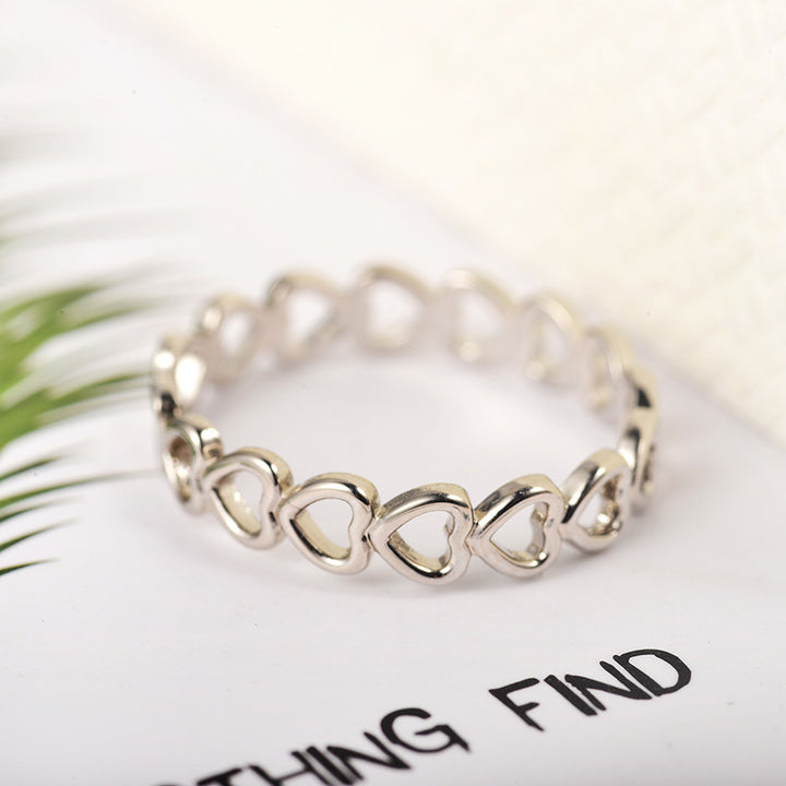 The New Metal Copper Ring Adjustable Women's Hollow – Gifts for Her — 1