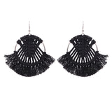 Tassel Earrings Handmade Weaving Ethnic Style – Stylish Gifts — 2