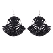 Tassel Earrings Handmade Weaving Ethnic Style – Stylish Gifts — 2