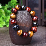Tiger Eye Bracelet Natural Crystal Stone Buddha – Jewelry Gift Ideas — 7