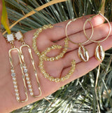 Alloy Shell Earring Contracted Shell Combination – Jewelry Gift Ideas — 4