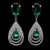 Crystal drop earrings – Special Occasion Gifts — 7