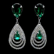 Crystal drop earrings – Special Occasion Gifts — 7