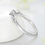 European and American Diamond Angel Wing Ring – Small Gift Ideas — 2