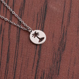 Titanium Steel Hollow Coconut Tree Pendant Neck – Jewelry Gift Ideas — 5