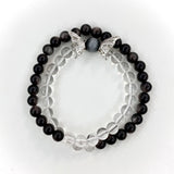 Natural Crystal Bracelet Silver Stone White – Jewelry Gift Ideas — 4