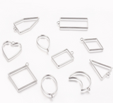 Assorted Geometric Frames For DIY Pendant – Jewelry Gift Ideas — 5