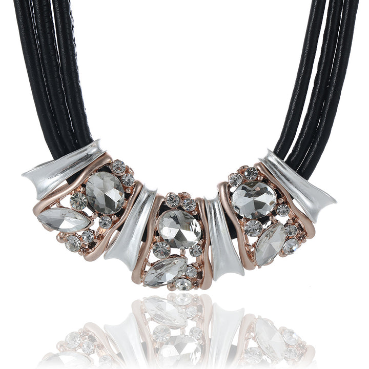 Irregular alloy diamond pendant – Jewelry Gift Ideas — 1