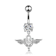 Love Heart-Shaped Belly Button Piercing Jewelry – Jewelry Gift Ideas — 6
