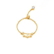 Twelve Constellation Ring with Diamonds – Everyday Gifts — 17