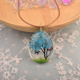 Long Sweater Chain Handmade Real Flower Necklace – Jewelry Gift Ideas — 5