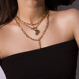 Creative Geometric Thick Chain Tassel Necklace – Jewelry Gift Ideas — 10
