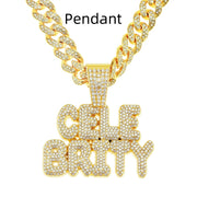 Men's Cool Diamond Pendant Cuban Chain – Jewelry Gift Ideas — 4