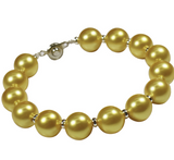 Gold Pearl Bracelet Freshwater Pearl – Jewelry Gift Ideas — 8