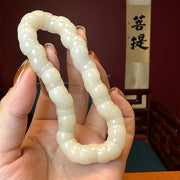 Fashion Personality White Pig Large Intestine Bracelet – Stylish Gifts — 1