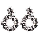 Ring-studded acrylic earrings – Unique Gift Ideas — 8