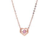 Flexible Hollow Love Necklace S925 Sterling – Jewelry Gift Ideas — 1