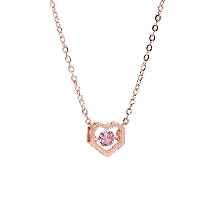 Flexible Hollow Love Necklace S925 Sterling – Jewelry Gift Ideas — 1