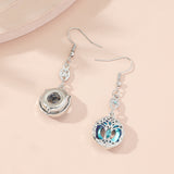 Blue Crystal Celtic Tree Of Life Dangle Earrings – Gifts for Her — 5