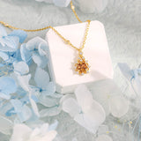 Winter Limited Vintage Snowflake Zircon Necklace – Jewelry Gift Ideas — 3