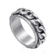 Men's Chain Stainless Steel Ring – Gifts for Him — 1