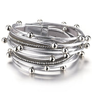 Multi-Layer Pu Leather Bracelet Women Fashion – Stylish Gifts — 7