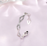 Hollow Fine Edged Geometric Ring – Stylish Gifts — 5