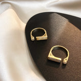 Vintage niche design zircon marble ring – Unique Gift Ideas — 3