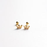 Crown Zircon Stud Earrings – Holiday Gift Ideas — 8