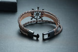 Alloy lucky figure 8 leather bracelet – Jewelry Gift Ideas — 2