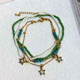 Foot Ornaments Bohemian Color Bead Starfish Shell – Stylish Gifts — 15