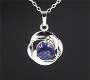 Natural Crystal Small Flower Pendant Necklace – Jewelry Gift Ideas — 9