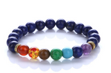 Colorful Blue Turquoise Bracelet Chakra Chakra – Jewelry Gift Ideas — 9