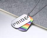 Lesbian Rainbow Lovers Pendant – Jewelry Gift Ideas — 3