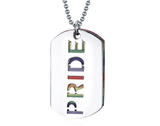Lesbian Rainbow Lovers Pendant – Jewelry Gift Ideas — 6