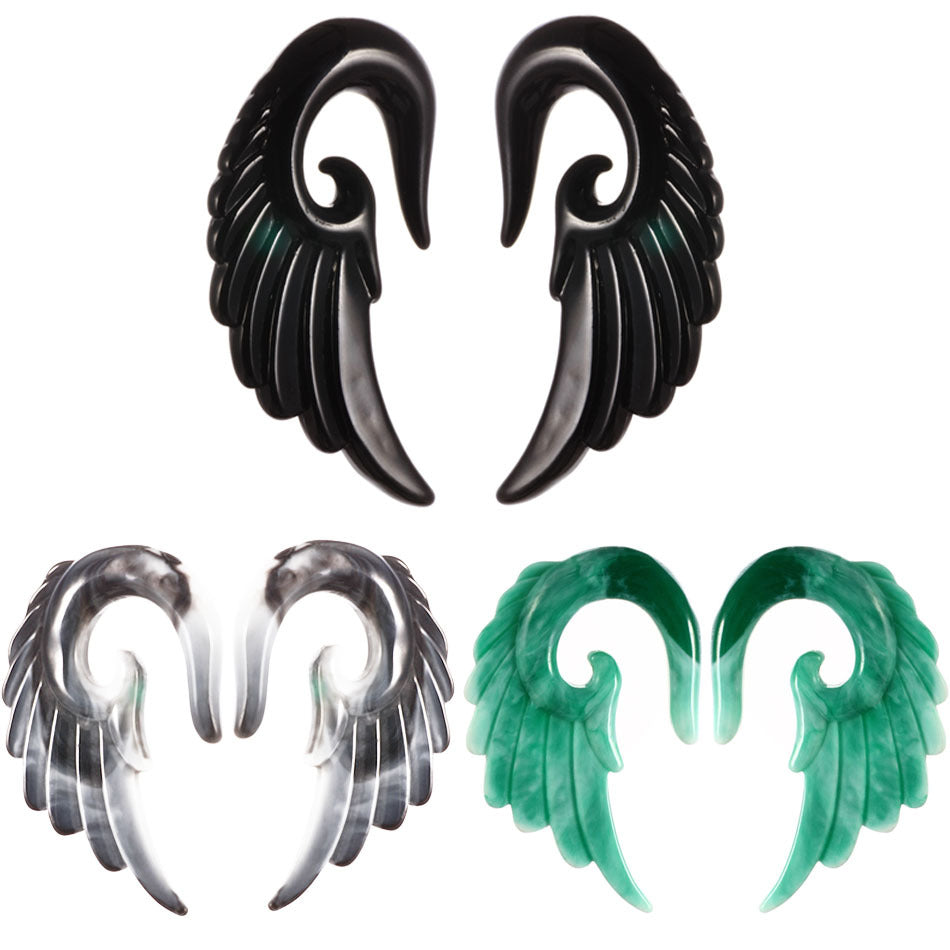 Acrylic Earrings Angel Wings Resin Earrings – Useful Gifts — 1