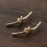 Knotted Long Earrings – Gift Ideas — 6