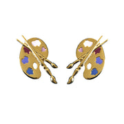 Style Drawing Board Earrings Nail Women Simple – Stylish Gifts — 1