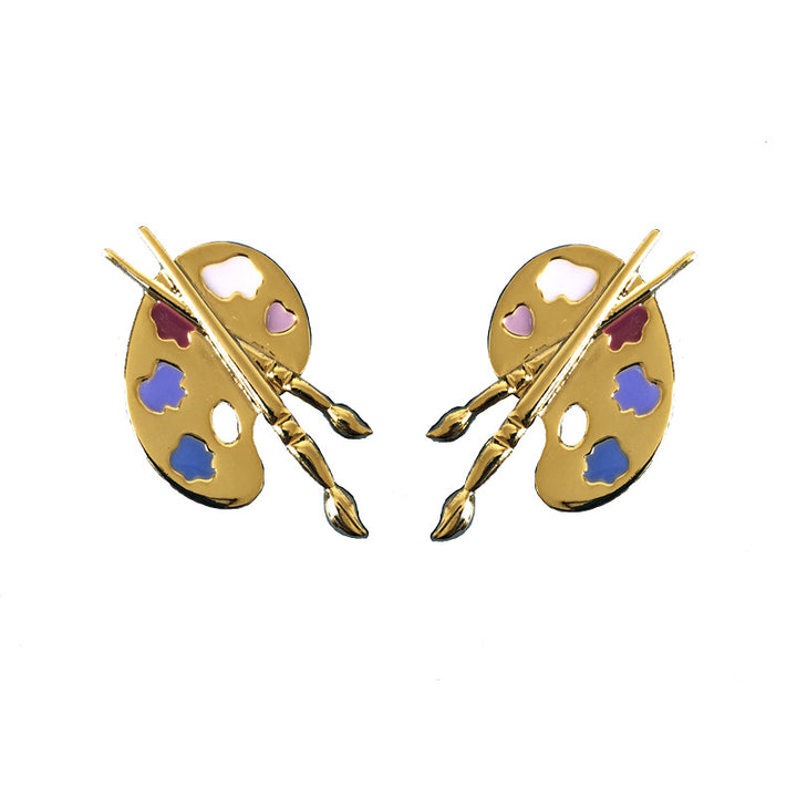 Style Drawing Board Earrings Nail Women Simple – Stylish Gifts — 1
