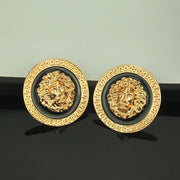 Women's Alloy Dripping Lion Head Earrings – Gifts for Her — 13