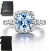 Aquamarine ring – Meaningful Gifts — 4