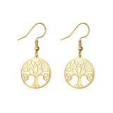 Fashion Simple Tree Of Life Pendant Earrings – Stylish Gifts — 8