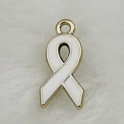 CCB Drop Oil Love Ribbon Accessories Pendant – Jewelry Gift Ideas — 1