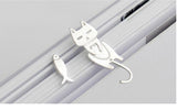 S925 Sterling Silver Stud Earrings Fashion Detachable – Stylish Gifts — 6