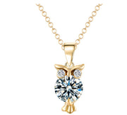Zircon Owl Pendant Female – Jewelry Gift Ideas — 4
