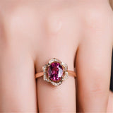 Rose flower ring – Birthday Gifts — 2