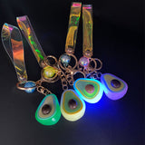 Avocado key pendant with lamp acrylic luminous – Jewelry Gift Ideas — 4