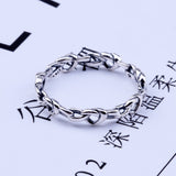 Heart Interlaced Ring Fashionable Simple Clear Style – Stylish Gifts — 2